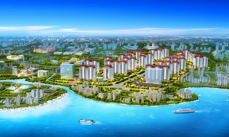 海南恒大悦珑湾效果图