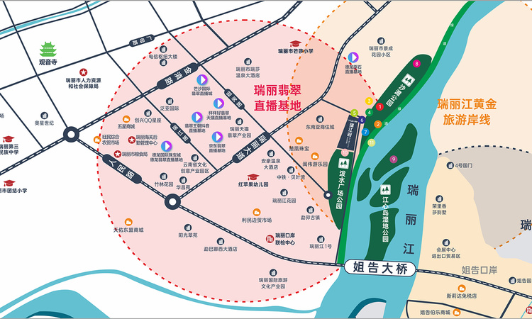 瑞江府交通图