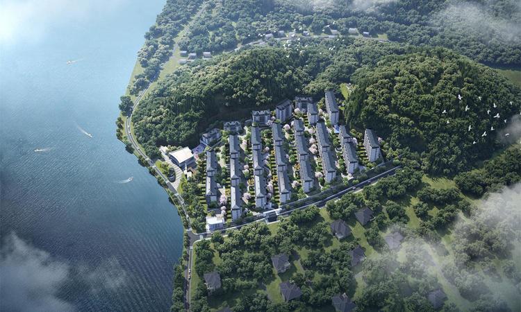 西房·湖语牧松效果图