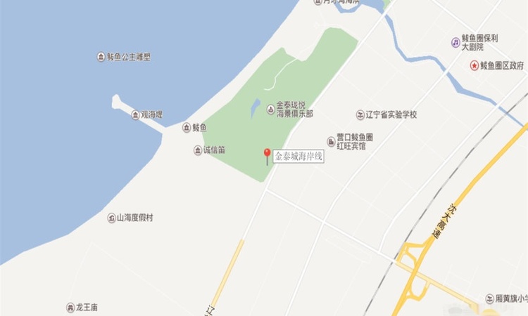 金泰城·海岸线交通图