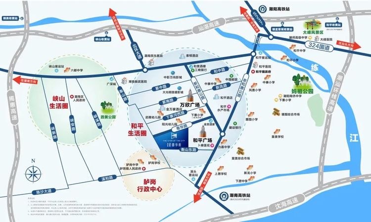 碧桂园星都华府周边配套图