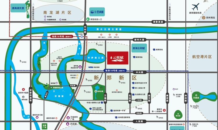 澳海云熙赋交通图