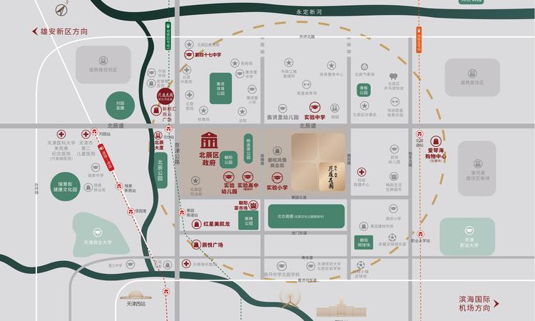 城发·格调 昆庭花园交通图