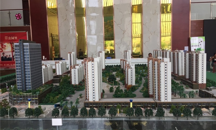 公园里实景图