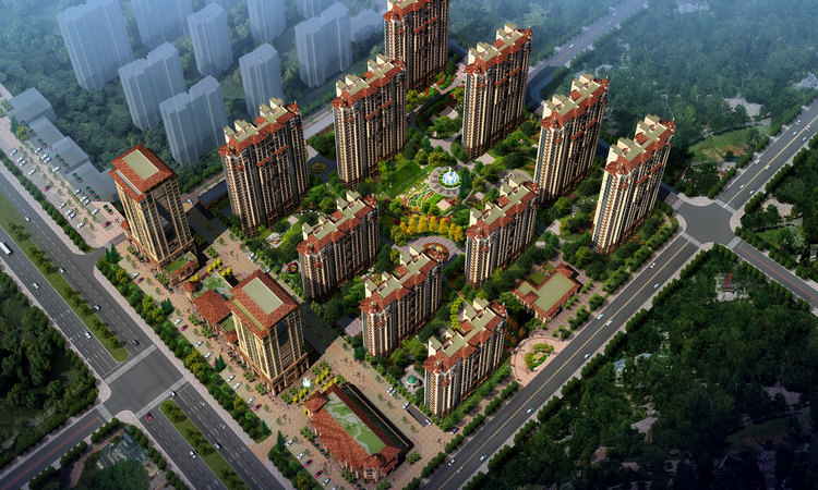 万城华府楼层平面图