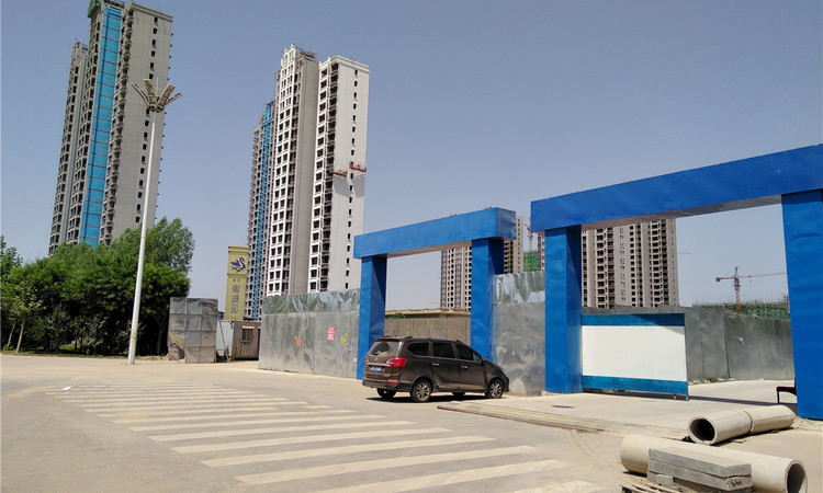 建投御湖园施工进度图