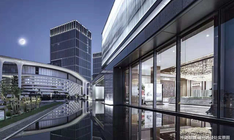中南新城樾府实景图