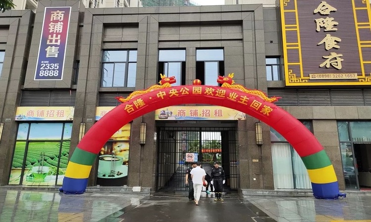 合隆中央公园实景图