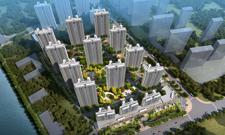 保利源诚领秀海效果图