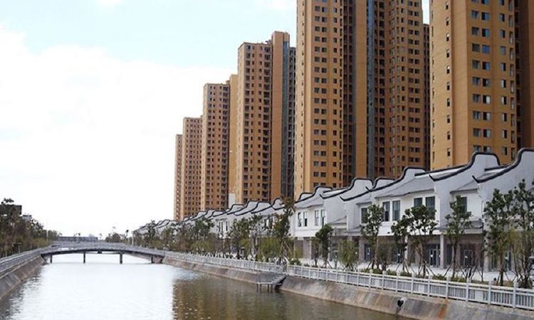 杭州湾新区世纪城实景图
