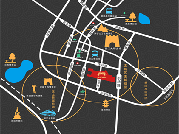 颐养泰和交通图