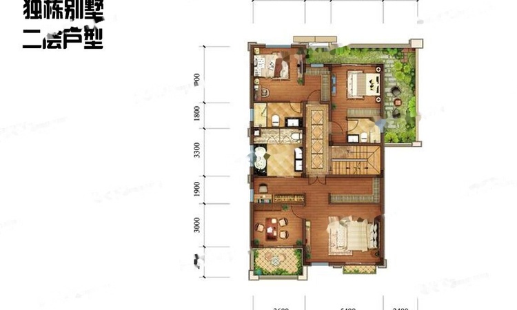 金科岭上楼层平面图