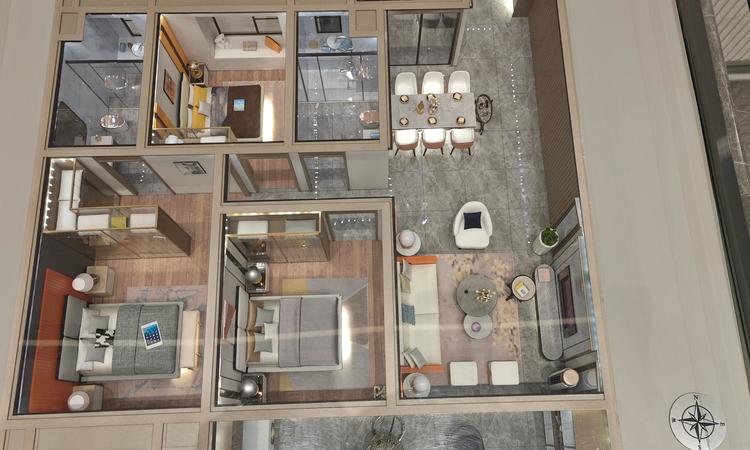 中建壹品汉芯公馆楼层平面图