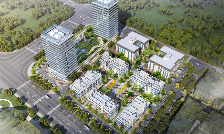 卓尔长沙企业中心效果图