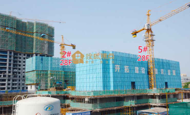 西地·乾元府施工进度图