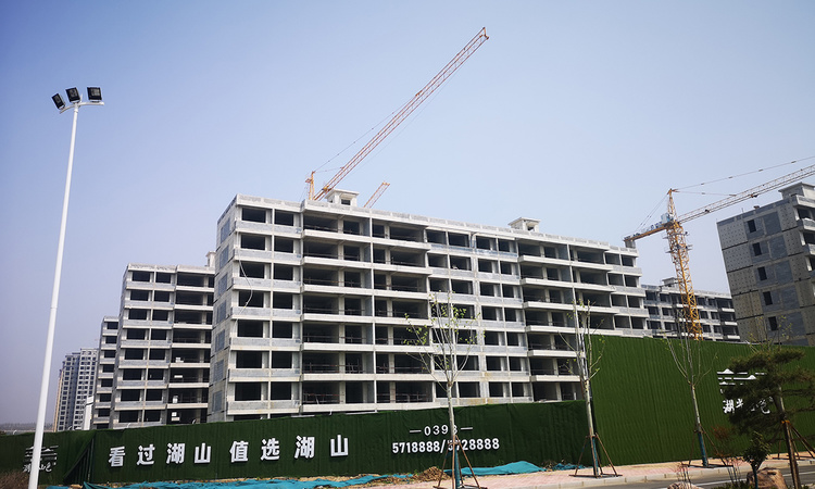 湖光山色施工进度图
