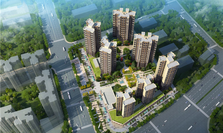 雅居乐·美的 雍逸庭效果图