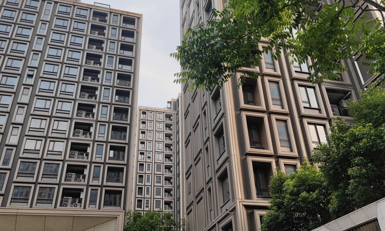 中冶·锦绣公馆施工进度图