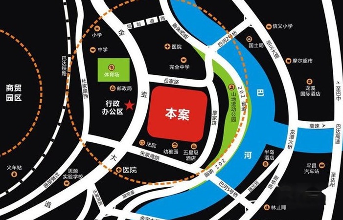 康鹏·中央城邦实景图