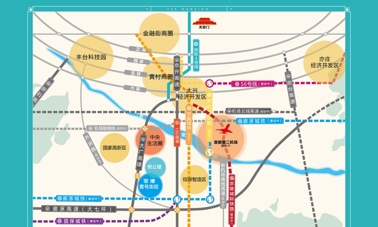 悦公馆交通图