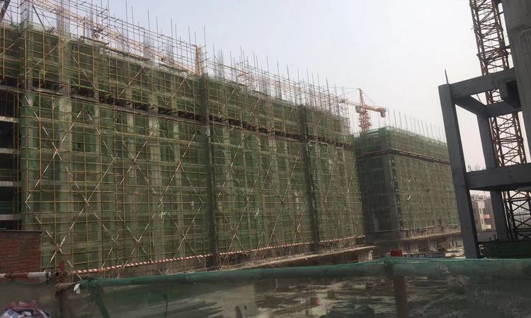 天坤国际花园施工进度图