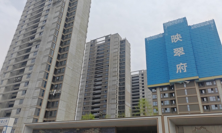 映翠府施工进度图