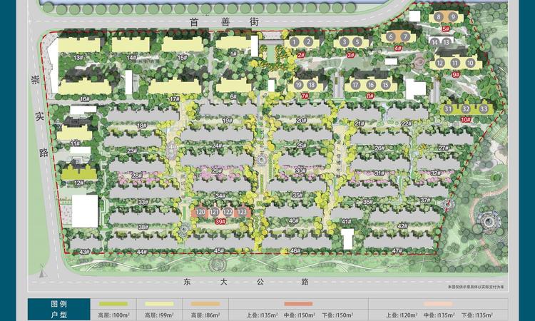 中建·玖里书香楼层平面图