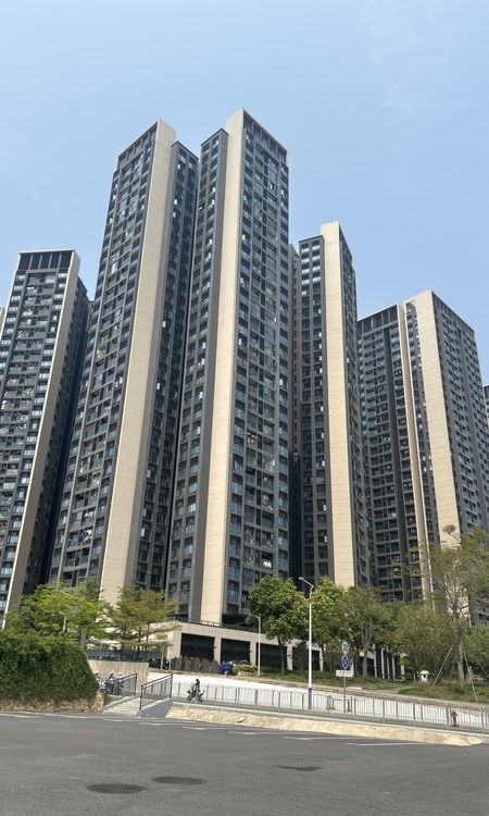 卓越蔚蓝铂樾府施工进度图