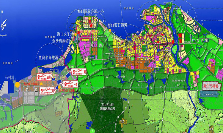 四季康城四期水岸城邦交通图