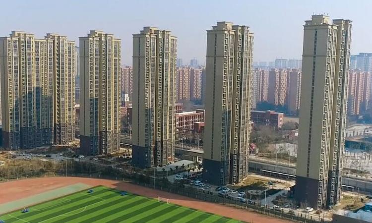 中房·锦绣龙城施工进度图