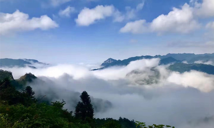 贵州黄石公园黄莲康养小镇实景图