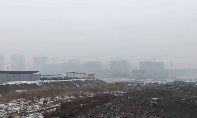 保利红岛湾施工进度图