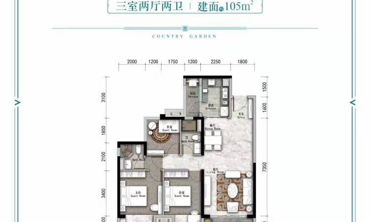 碧桂园旌湖上境样板间