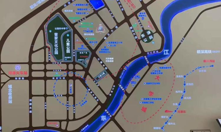 雅居乐御宾府交通图