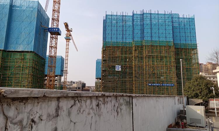 中梁玺悦台施工进度图