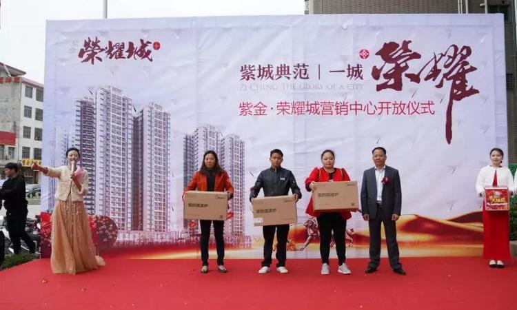 紫金荣耀城实景图