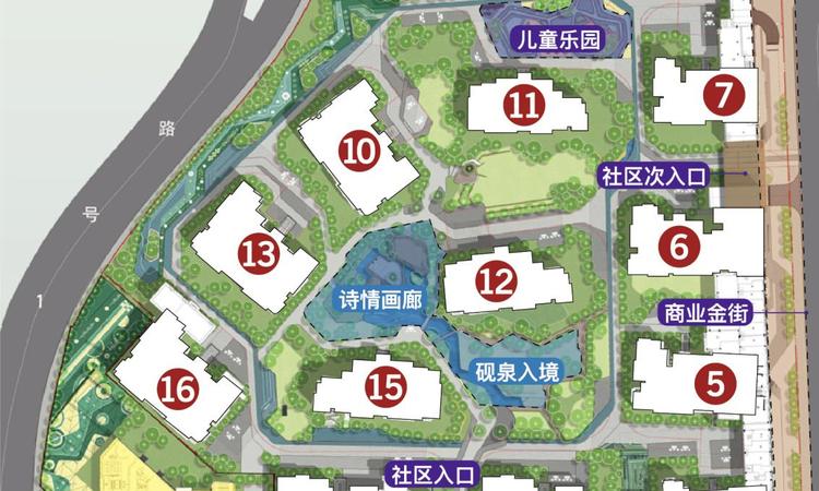 华发书香云海效果图