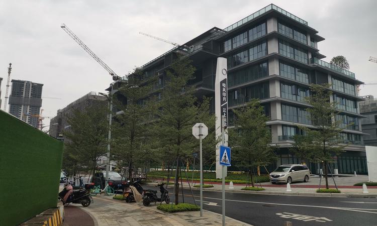 绿城美的·晓风印月实景图