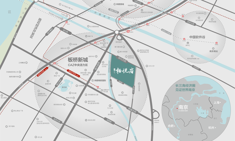 宋都柏悦府交通图