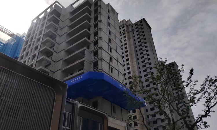 金投豫发豫园施工进度图