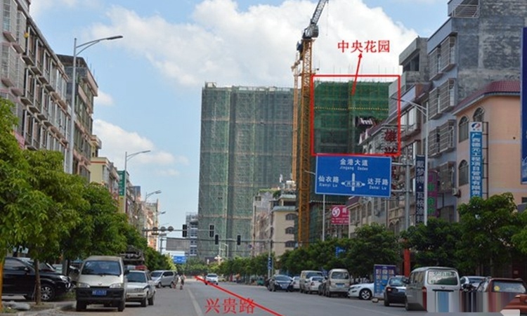 中央花园交通图