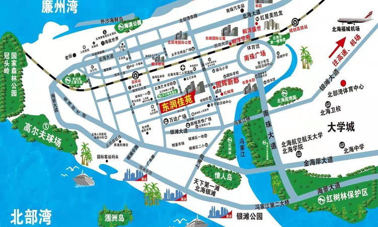 东润佳苑交通图