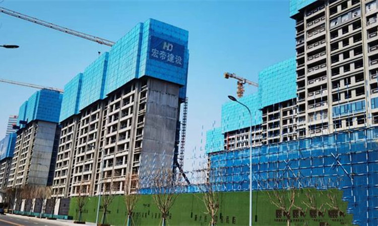 华润置地瑞府施工进度图