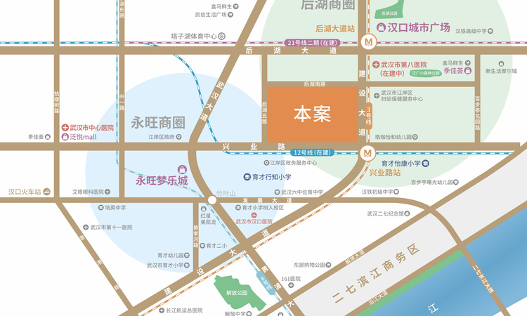 鼎盛璟城交通图