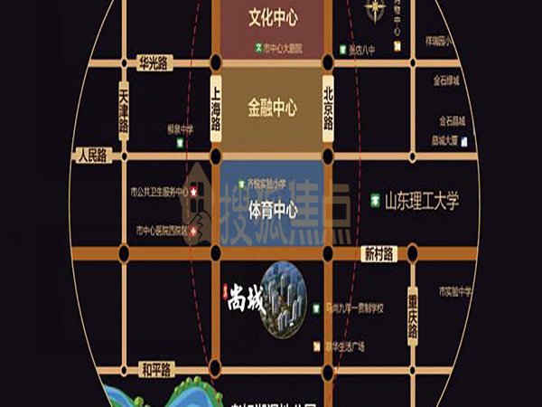 金鼎·尚城交通图