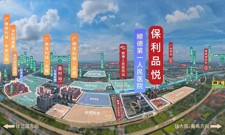 保利品悦周边配套图