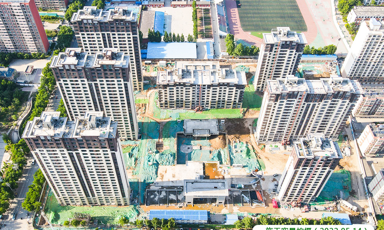 丽景名都锦园施工进度图