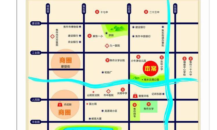 双河湾交通图