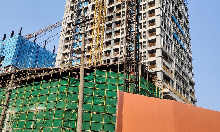 华润置地中心施工进度图