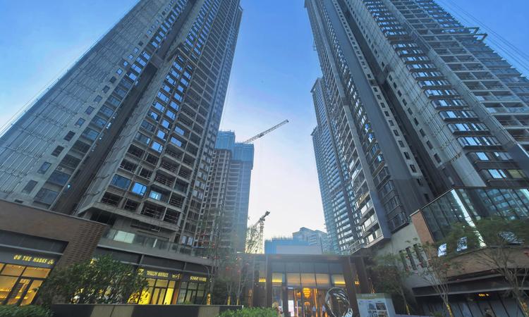 卓越·珺奕府施工进度图